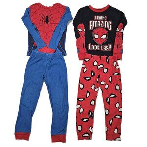 Marvel Spider-Man Pajamas Bundle (2 Sets) – Size 6